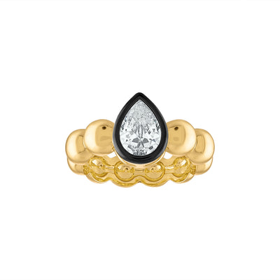 Olivia Pear Shape Ring - Josefina Jewels