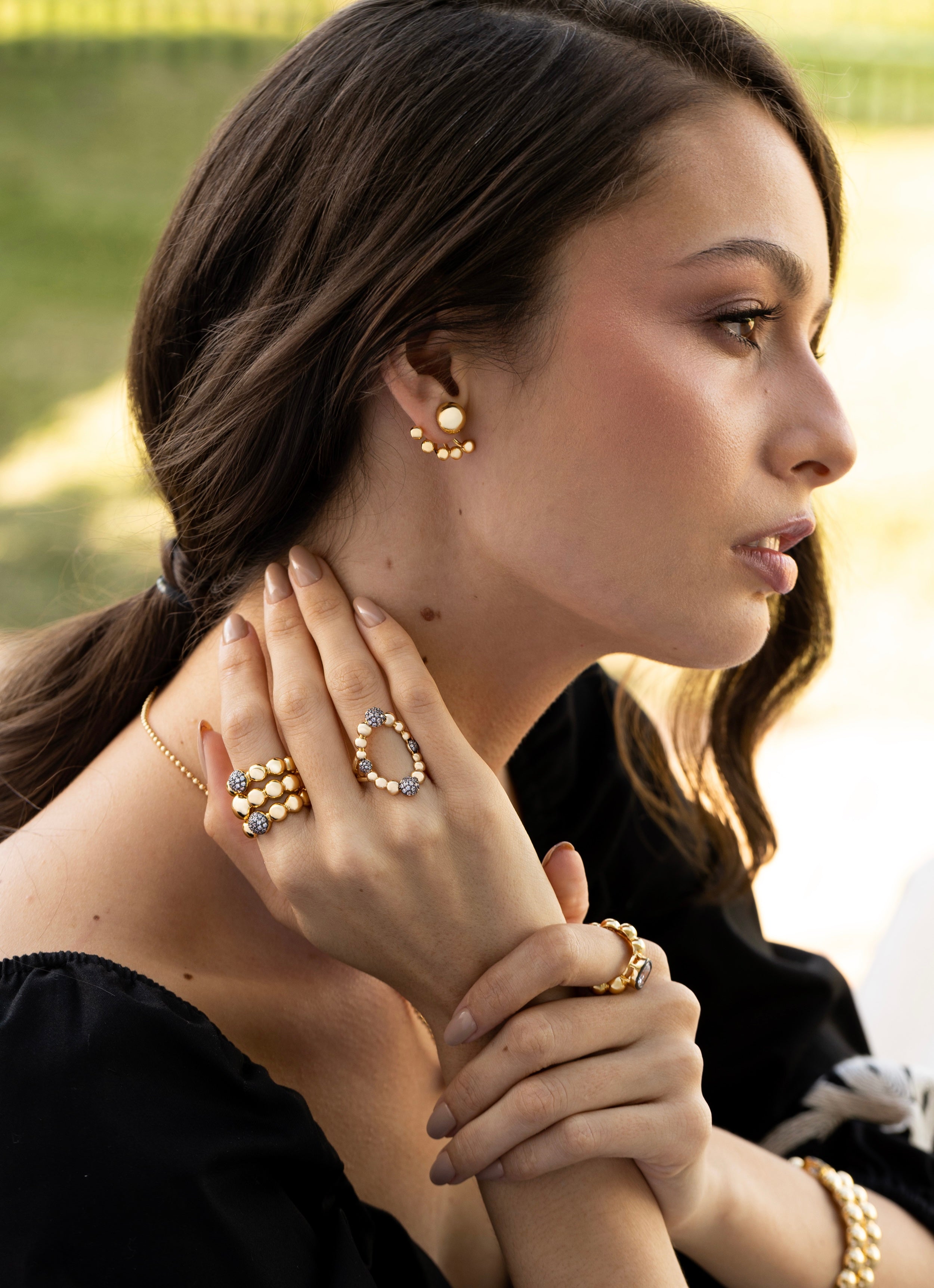 Olivia Ear Jacket - Josefina Jewels