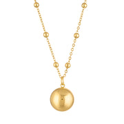Olivia Ball Short 18-Inch Pendant Necklace - Josefina Jewels