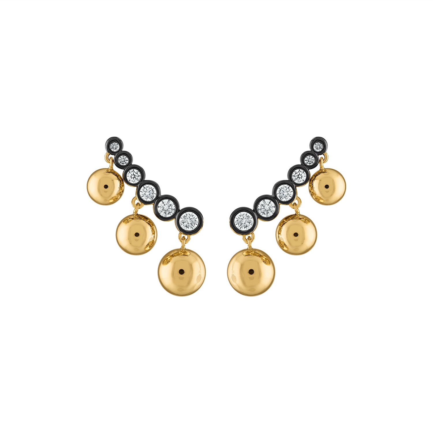 Olivia Dangling Ear Climber - Josefina Jewels