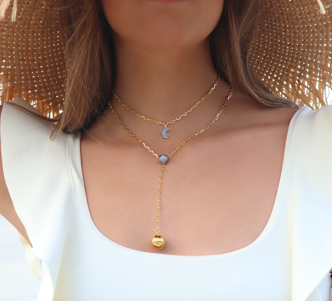 Luna Necklace - Josefina Jewels